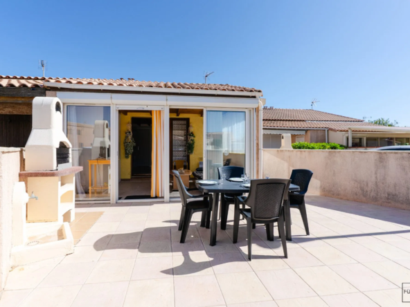 Vente d'un pavillon 2 pièces avec mezzanine à Gruissan - Les Ayguades