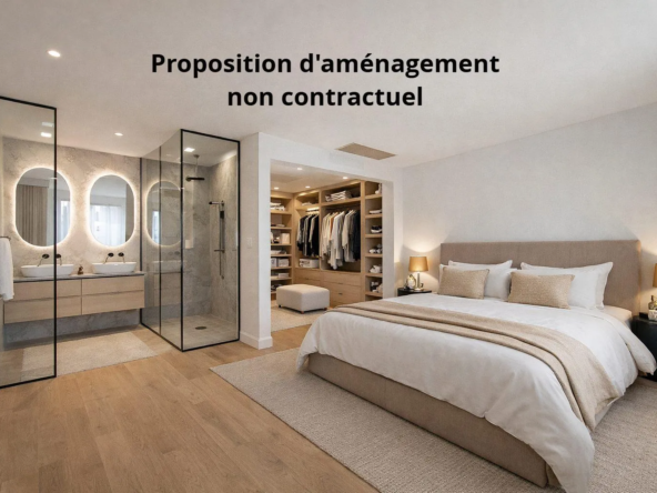 À vendre plateau duplex à rénover à Villars-les-Dombes avec jardin et stationnement