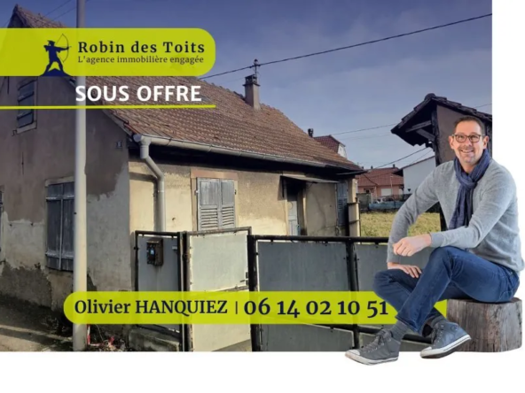 Maison F5 à Fegersheim de 72 m² avec gros travaux à prévoir
