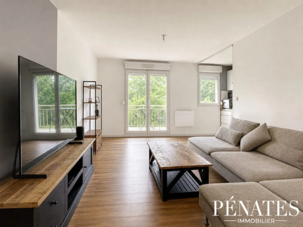 Appartement T2 à vendre à Petit-Couronne, loué, avec balcon et stationnement sécurisé