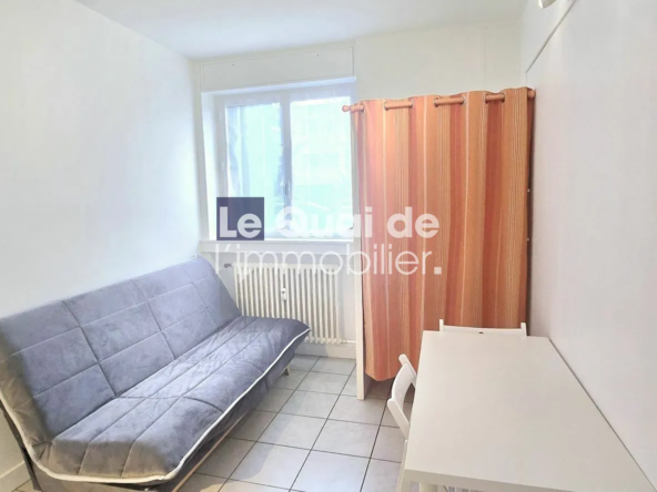 Studio meublé de 13,82 m² à vendre à Grenoble – Opportunité d’investissement