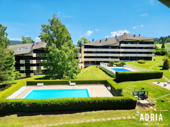 Appartement T2 de 47 m² avec vue sur les pistes à Métabief