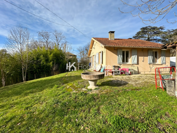 Maison T3 à Cazères avec jardin et grand terrain, potentiel de rénovation
