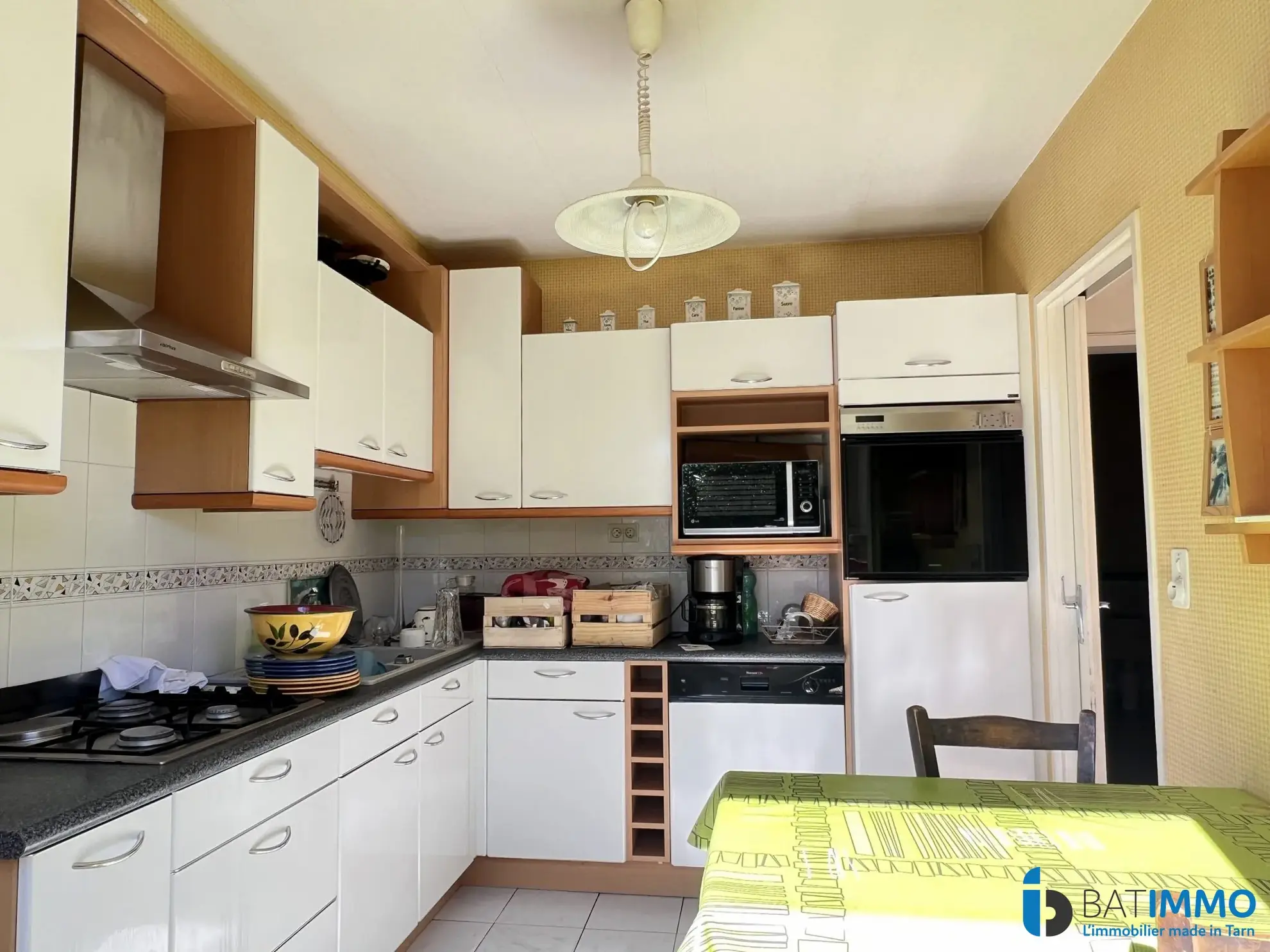 RdC - Cuisine Maison de 102 m² avec jardin et garage à Albi Cantepau 
