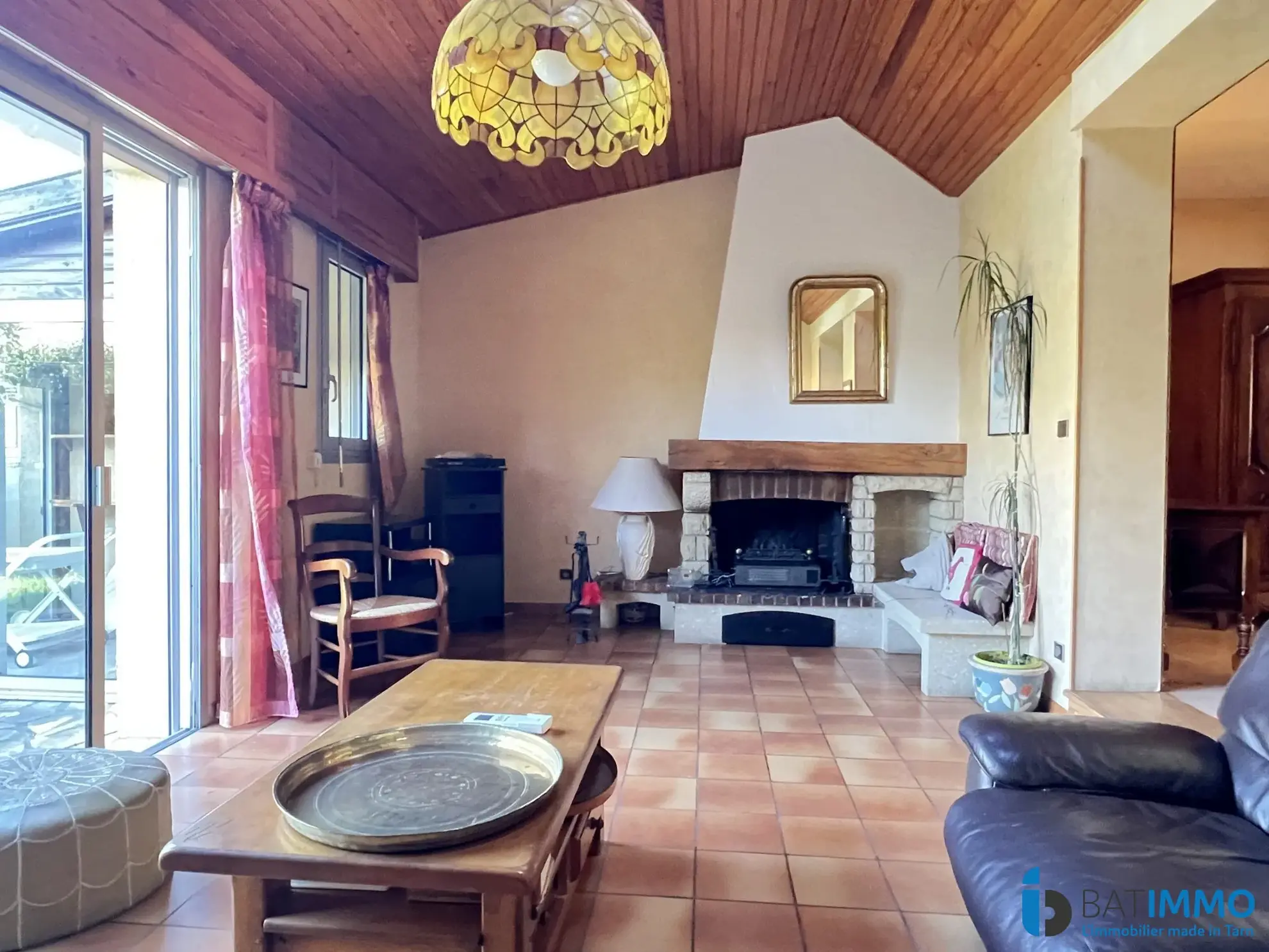 RdC - Séjour>Salon Maison de 102 m² avec jardin et garage à Albi Cantepau 