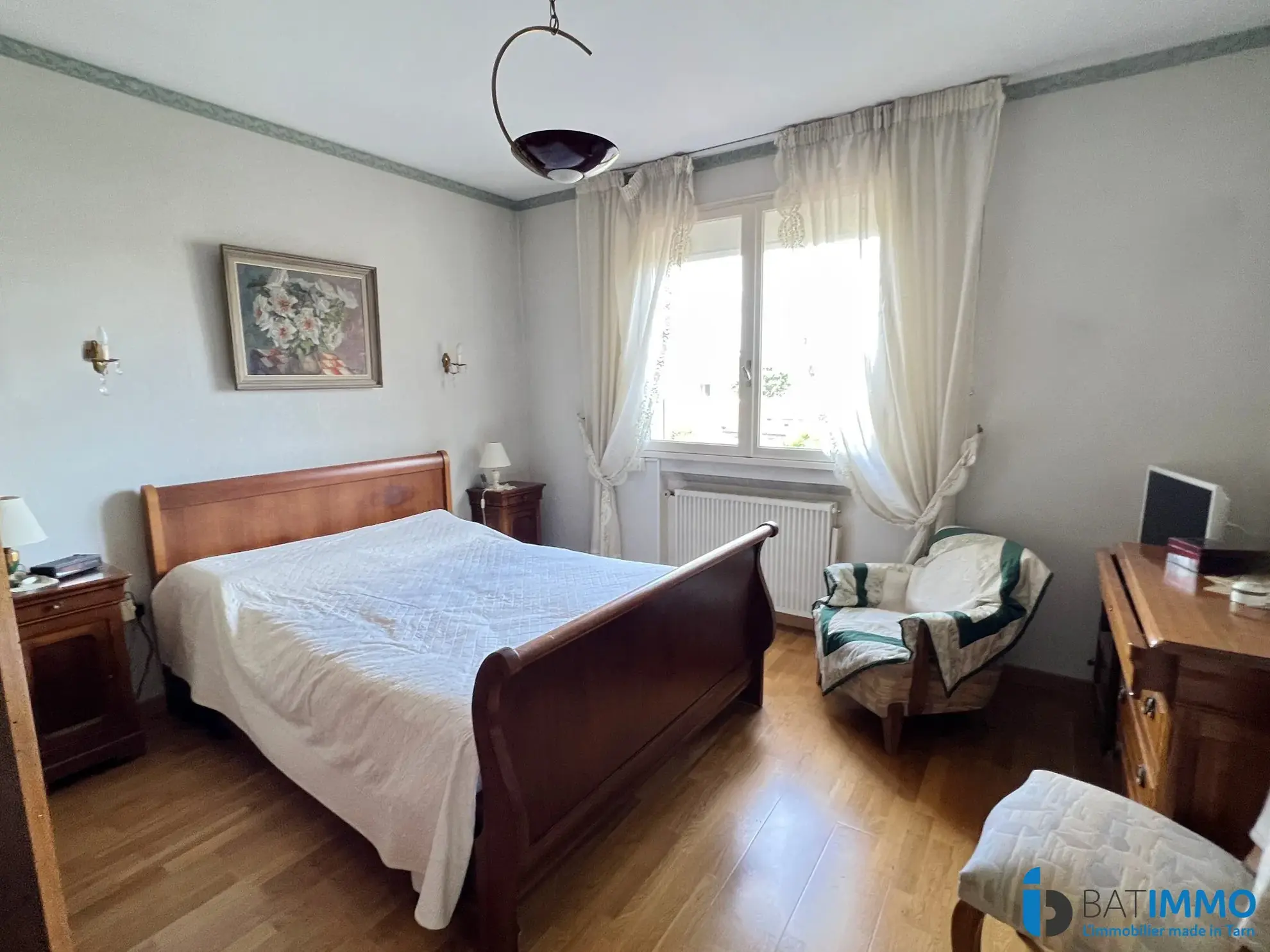Etage - Chambre 2 Maison de 102 m² avec jardin et garage à Albi Cantepau 