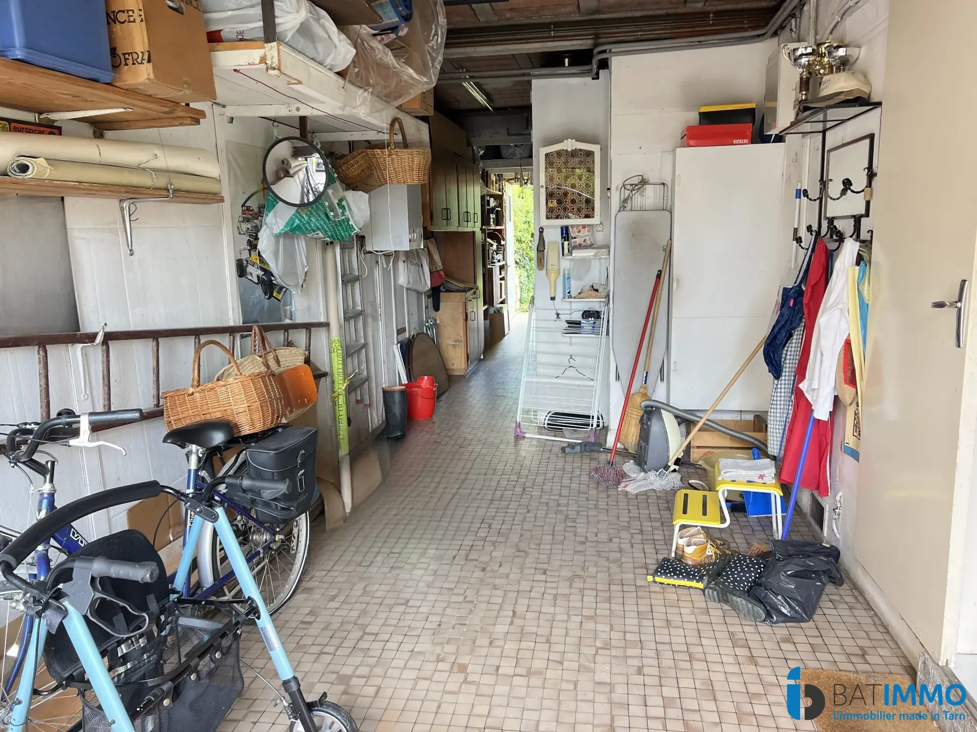 RdC - Garage/Buanderie/Atelier Maison de 102 m² avec jardin et garage à Albi Cantepau 
