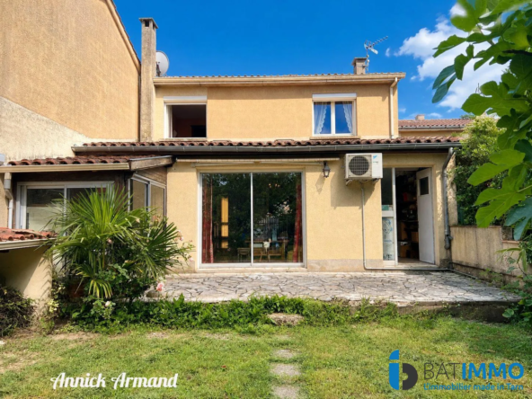 Coté Nord-ouest Maison de 102 m² avec jardin et garage à Albi Cantepau