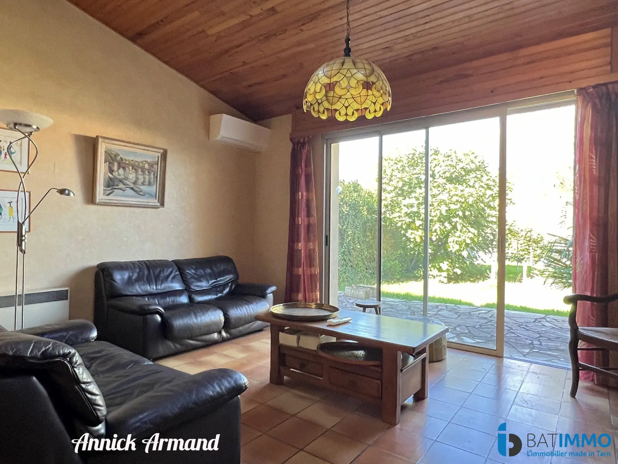 RdC - Séjour>Salon Maison de 102 m² avec jardin et garage à Albi Cantepau 