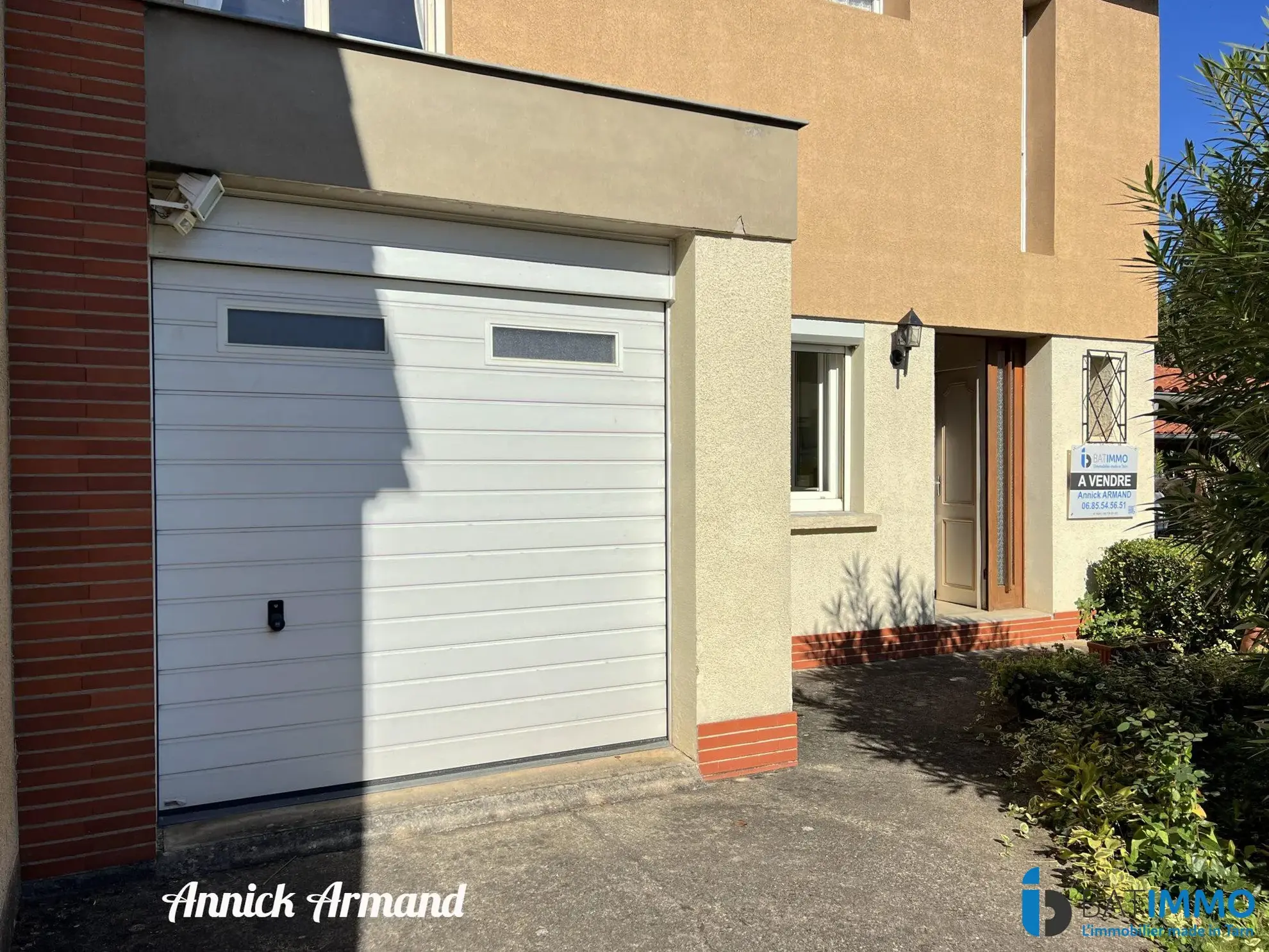 Coté Sud-est Maison de 102 m² avec jardin et garage à Albi Cantepau 