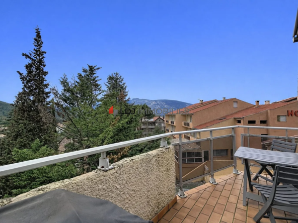 Studio de 23 m² avec balcon à Vernet-les-Bains, proche commodités