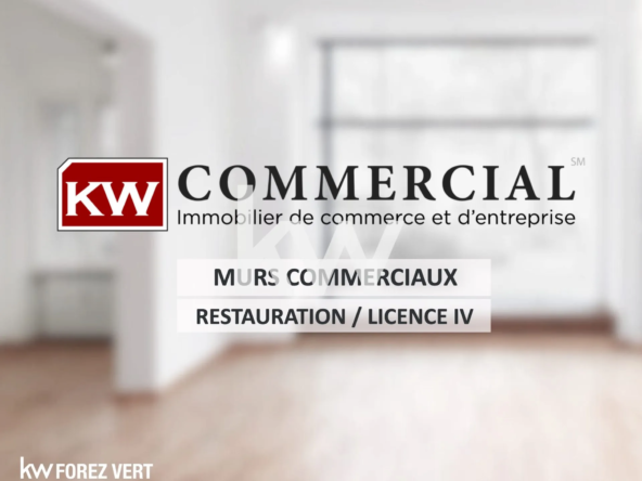 Local commercial à vendre à Sorbiers (42) pour restauration avec Licence IV