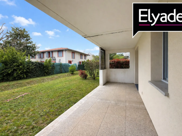 Appartement T2 de 40,61 m² avec balcon à Launaguet (31140)