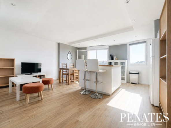Appartement T2 loué de 48 m² à vendre à Le Petit-Quevilly