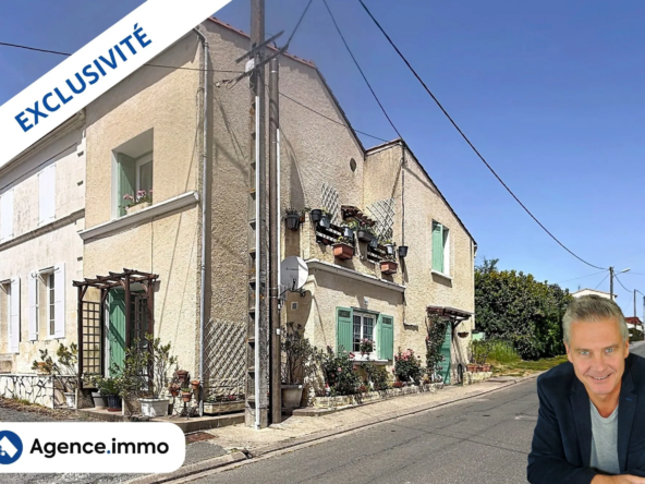 Maison ancienne avec jardin et garage à Saint-Fort-sur-Gironde