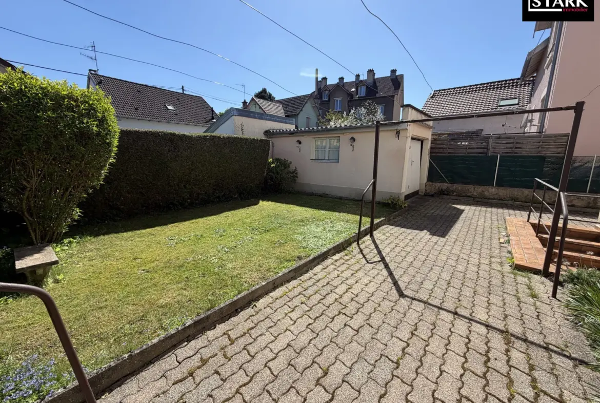 Maison F5 avec garage et jardin à Belfort, calme et lumineux 