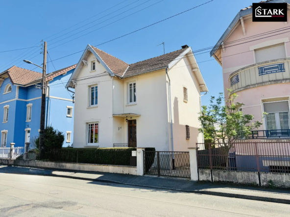 Maison F5 avec garage et jardin à Belfort, calme et lumineux