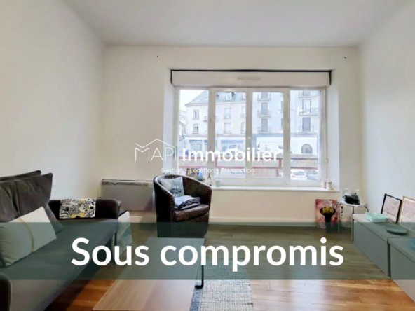 appartement T3 en centre-ville d'Hennebont - 51 m², idéal premier achat ou investissement