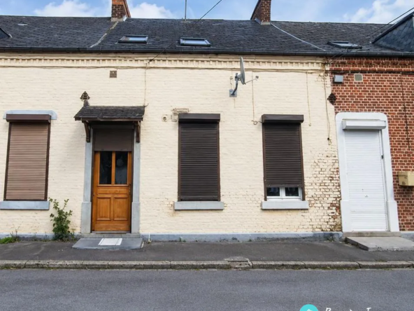 Maison à vendre à Fourmies avec véranda, terrain et dépendance