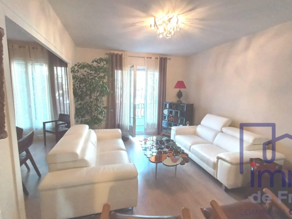 Appartement 4 pièces à Saint-Etienne avec garage et balcon - 95 m²