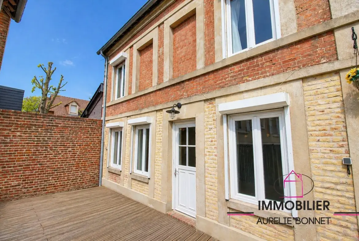 Maison de ville avec terrasse à Touques – idéal investissement ou résidence principale 