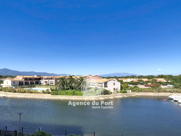 Appartement de 2 pièces à Saint-Cyprien avec vue marina et piscine
