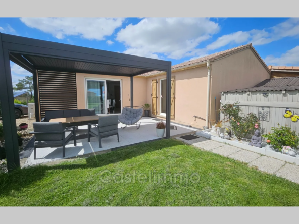 Villa moderne de plain-pied à Boudou proche de Moissac sur 3000 m²