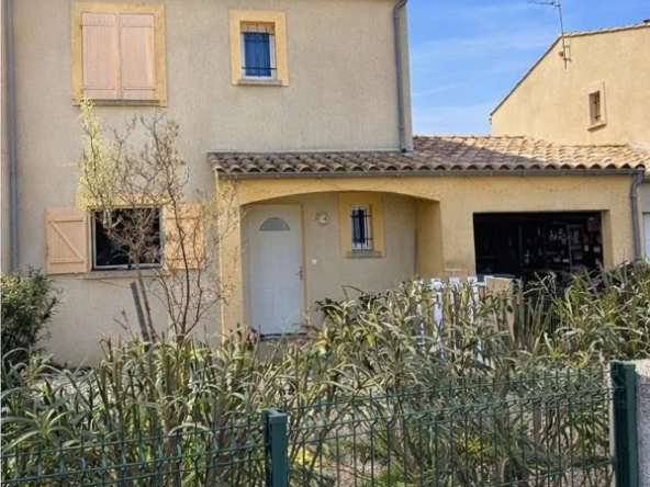Villa moderne avec 3 chambres, jardin et garage à Lézignan-Corbières