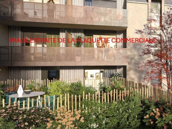 Appartement T3 neuf à Saint-Aubin-d'Aubigné avec jardin, terrasse et parking