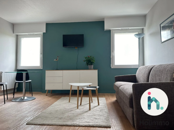 Studio à Vannes dans le quartier du Bondon, idéal investissement locatif de 27 m²