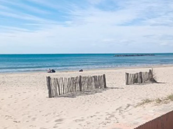 Studio 28 m² à Palavas-les-Flots avec vue mer et emplacement idéal