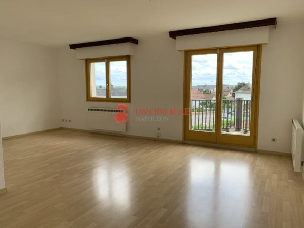 Appartement 4 pièces lumineux à Kingersheim - 76 m² avec Balcons et Garage