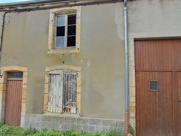 Maison à vendre à Puilly-Charbeaux avec fort potentiel de rénovation