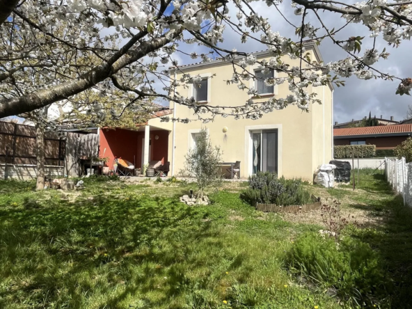 Charmante maison 83 m² avec jardin arboré à Lasgraisses, proche Albi
