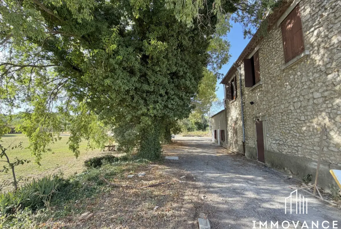 Maison à rénover avec fort potentiel à Combas, proche de Sommières 