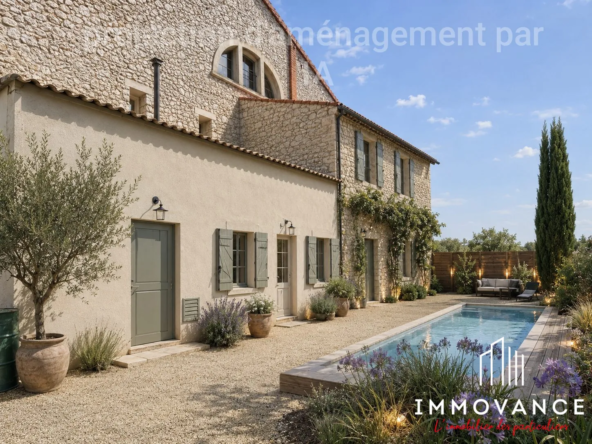 Maison à rénover avec fort potentiel à Combas, proche de Sommières