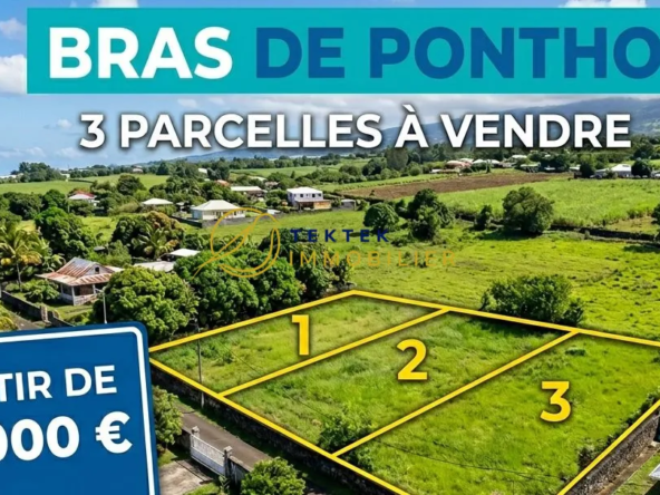 À vendre terrains constructibles à Bras-Pontho, Le Tampon - Opportunité rare