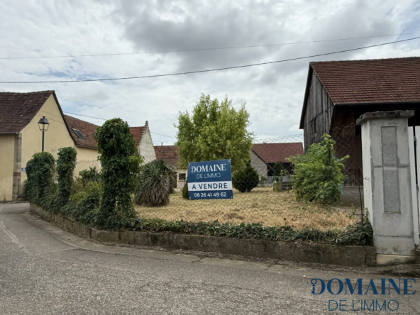 Terrain constructible de 504 m² avec liberté d'architecte à Duntzenheim