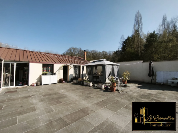 Charmante maison de plain-pied à vendre près de Dourdan, proche de Paris