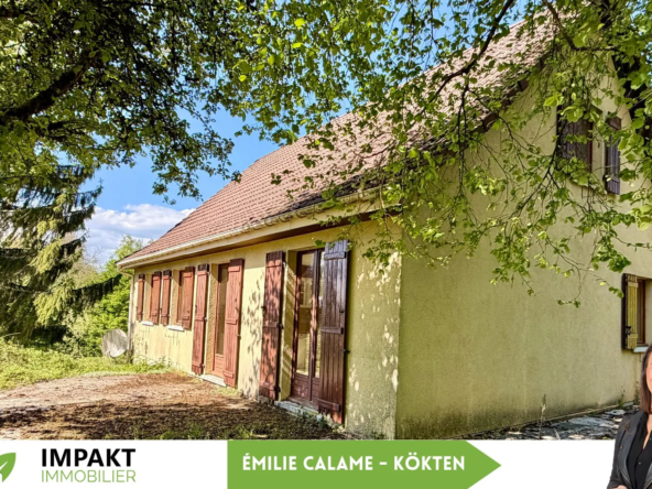Maison à vendre avec terrain constructible à Évette Salbert - Calme et potentiel