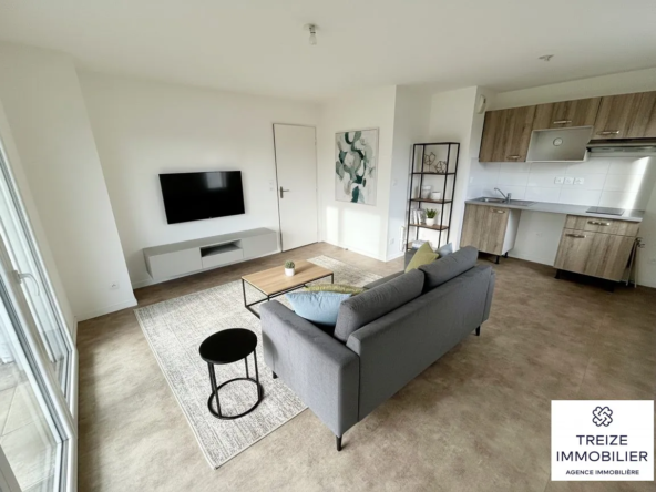 Charmant appartement T2 lumineux à Vannes avec parking privé