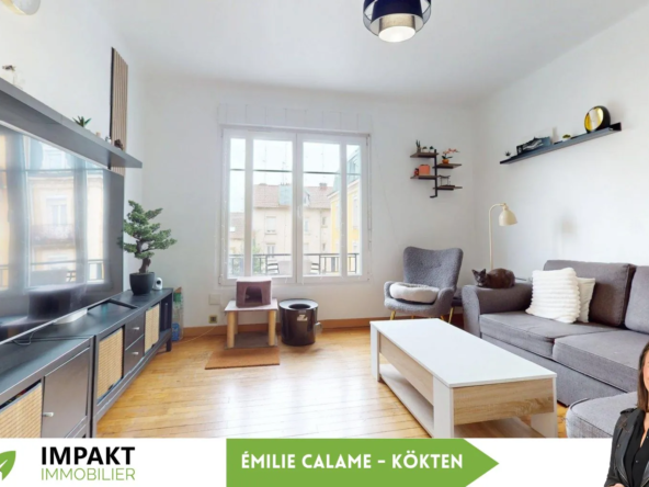 Appartement T3 avec balcons et cave à Sermamagny - Quartier Saint-Joseph