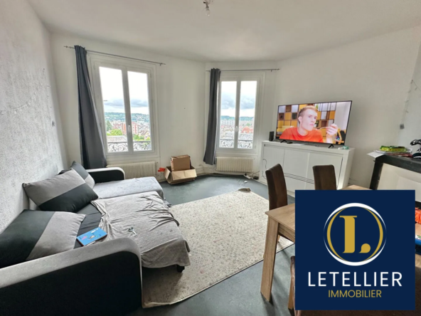 Achat Appartement T3 à Sotteville-lès-Rouen proche jardin des plantes