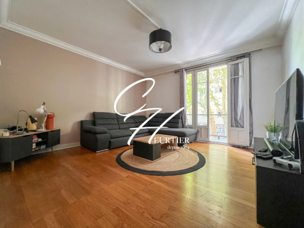 Appartement lumineux à vendre à Grenoble, 75 m² avec balcon et cave
