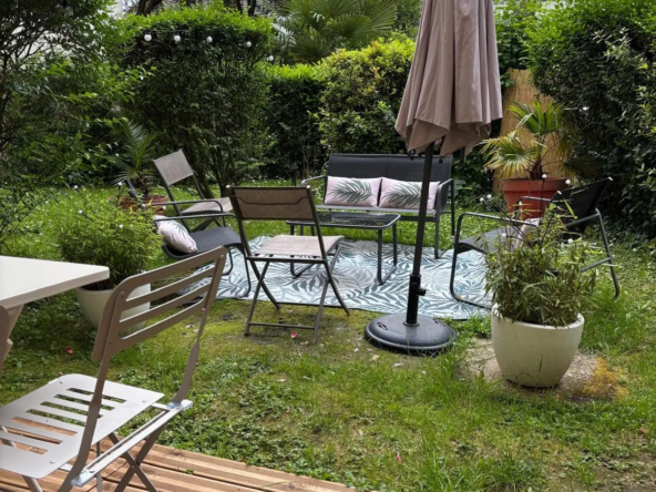 Appartement T2 de 55 m² avec jardin à Nantes Erdre Jonelière