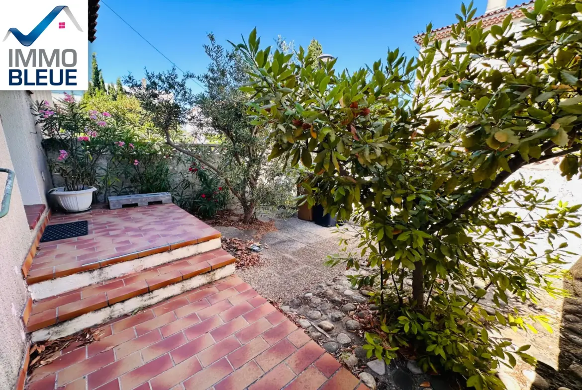 Belle maison T4 avec garage et extérieur à Martigues Jonquières 