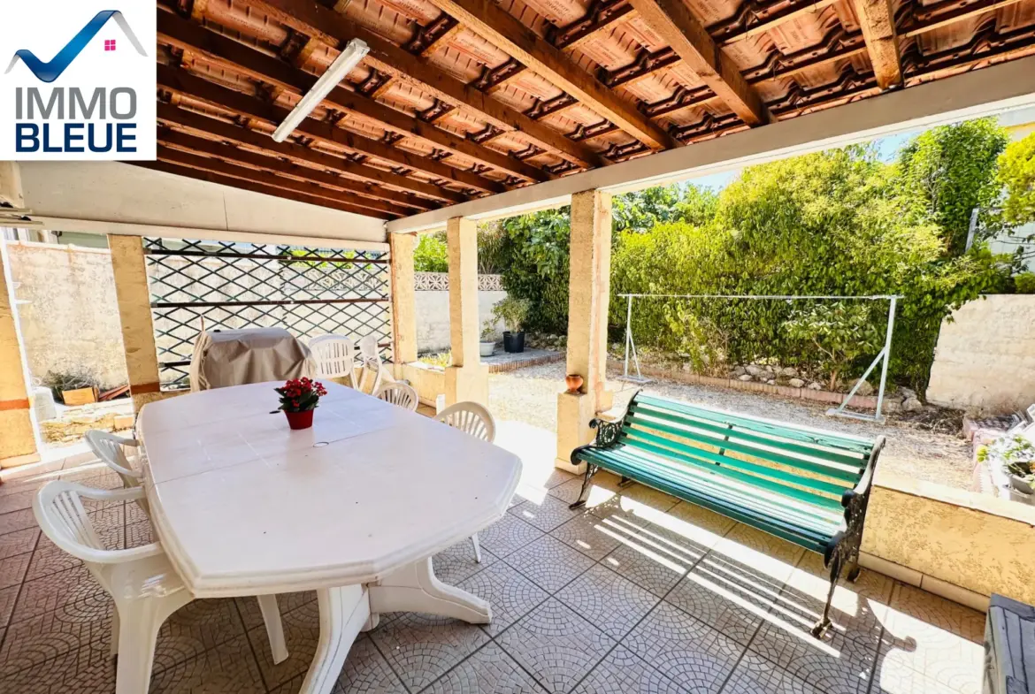 Belle maison T4 avec garage et extérieur à Martigues Jonquières 