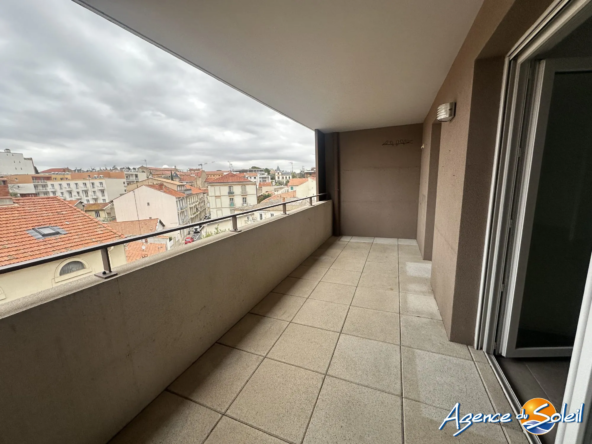 Charmant T2 avec terrasse à Béziers, résidence moderne 2017