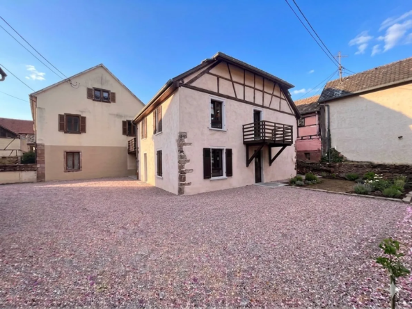 Appartement T2 rénové avec jardin à Chatenois, 48,63 m²
