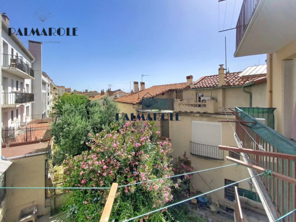 Appartement T3 lumineux avec balcons et parking à Perpignan La Lunette